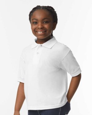 Gildan Youth DryBlend® Jersey Polo - Image 59