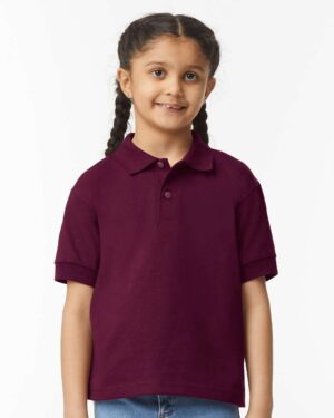 Gildan Youth DryBlend® Jersey Polo - Image 28