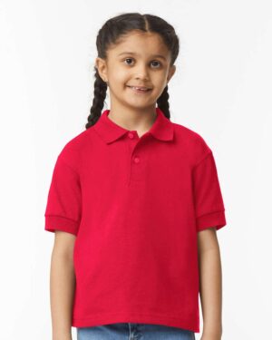 Gildan Youth DryBlend® Jersey Polo - Image 40