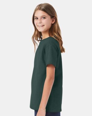 Hanes Youth Essential-T T-Shirt - Image 23