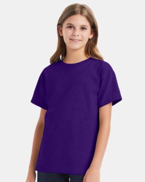 Hanes Youth Essential-T T-Shirt - Image 40