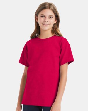 Hanes Youth Essential-T T-Shirt - Image 16