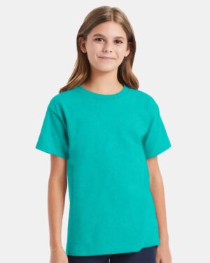 Hanes Youth Essential-T T-Shirt - Image 58