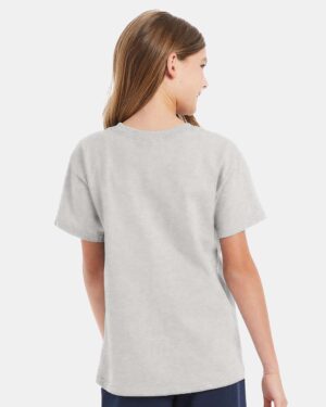 Hanes Youth Essential-T T-Shirt - Image 6