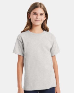 Hanes Youth Essential-T T-Shirt - Image 4