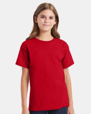 Hanes Youth Essential-T T-Shirt - Image 46