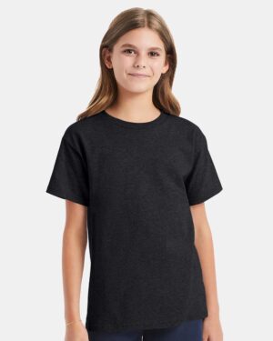 Hanes Youth Essential-T T-Shirt - Image 82