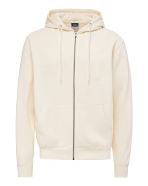 MV Sport Unisex Retro Heather Full-Zip Hooded Sweatshirt - Image 4