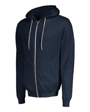 MV Sport Unisex Retro Heather Full-Zip Hooded Sweatshirt - Image 21