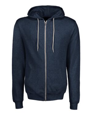 MV Sport Unisex Retro Heather Full-Zip Hooded Sweatshirt - Image 19