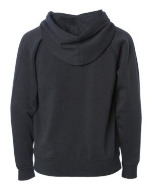 Independent Trading Co. Toddler Lightweight Special Blend Raglan Zip Hood - Image 3