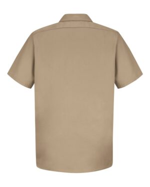 Red Kap Men's Tall Cotton Short Sleeve Uniform Shirt - Image 4
