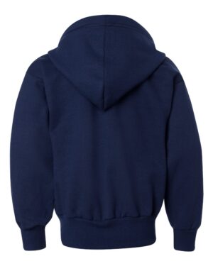Hanes Youth EcoSmart® Full-Zip Hooded Sweatshirt - Image 20