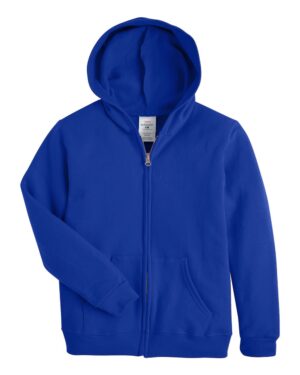Hanes Youth EcoSmart® Full-Zip Hooded Sweatshirt - Image 11