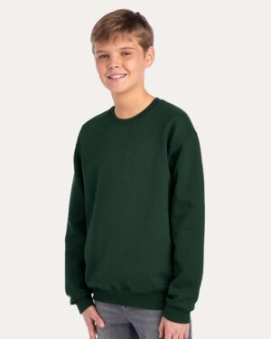JERZEES Youth NuBlend® Crewneck Sweatshirt - Image 17
