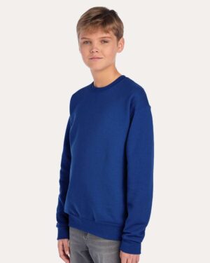 JERZEES Youth NuBlend® Crewneck Sweatshirt - Image 41