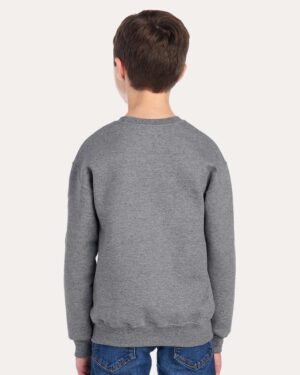 JERZEES Youth NuBlend® Crewneck Sweatshirt - Image 36