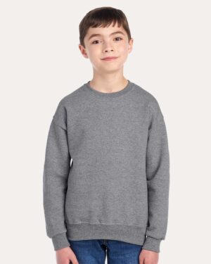 JERZEES Youth NuBlend® Crewneck Sweatshirt - Image 34