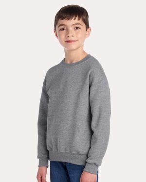 JERZEES Youth NuBlend® Crewneck Sweatshirt - Image 35
