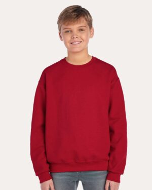 JERZEES Youth NuBlend® Crewneck Sweatshirt - Image 46