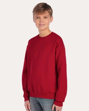 JERZEES Youth NuBlend® Crewneck Sweatshirt - Image 47