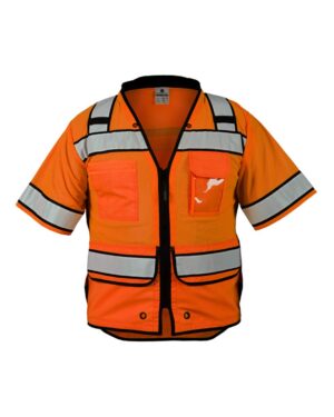 Kishigo Unisex High Performance Surveyors Vest - Image 3