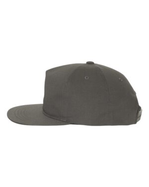 YP Classics Lightly-Structured Five-Panel Snapback Cap - Image 6