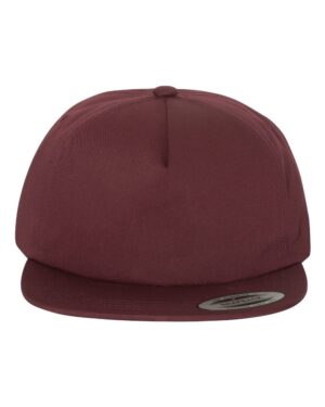 YP Classics Lightly-Structured Five-Panel Snapback Cap - Image 10