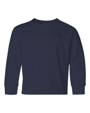 JERZEES Youth Dri-Power® Long Sleeve 50/50 T-Shirt - Image 10