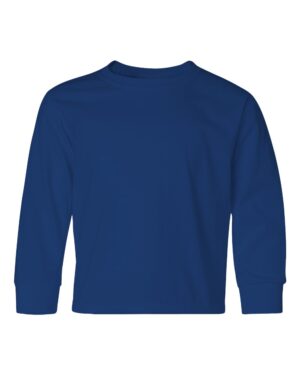 JERZEES Youth Dri-Power® Long Sleeve 50/50 T-Shirt - Image 16