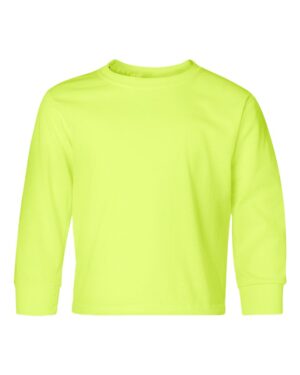JERZEES Youth Dri-Power® Long Sleeve 50/50 T-Shirt - Image 19