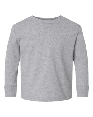 Rabbit Skins Toddler Cotton Jersey Long Sleeve Tee - Image 7