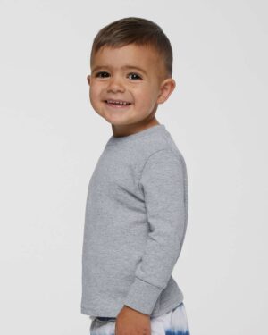 Rabbit Skins Toddler Cotton Jersey Long Sleeve Tee - Image 11