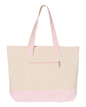 Q-Tees 19L Zippered Tote - Image 4