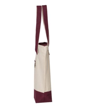 Q-Tees 19L Zippered Tote - Image 9
