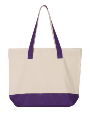 Q-Tees 19L Zippered Tote - Image 17