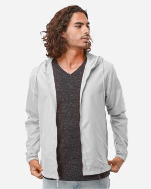 Independent Trading Co. Men's Lightweight Windbreaker Full-Zip Jacket - Image 106
