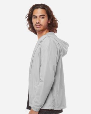 Independent Trading Co. Men's Lightweight Windbreaker Full-Zip Jacket - Image 107