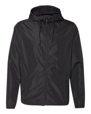 Independent Trading Co. Men's Lightweight Windbreaker Full-Zip Jacket - Image 7