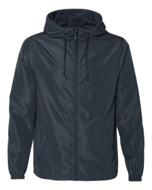 Independent Trading Co. Men's Lightweight Windbreaker Full-Zip Jacket - Image 40