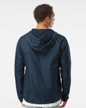 Independent Trading Co. Men's Lightweight Windbreaker Full-Zip Jacket - Image 45