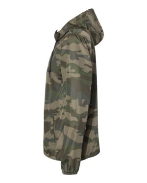 Independent Trading Co. Men's Lightweight Windbreaker Full-Zip Jacket - Image 63