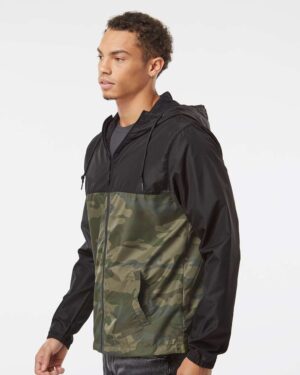 Independent Trading Co. Men's Lightweight Windbreaker Full-Zip Jacket - Image 23