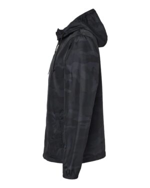 Independent Trading Co. Men's Lightweight Windbreaker Full-Zip Jacket - Image 15