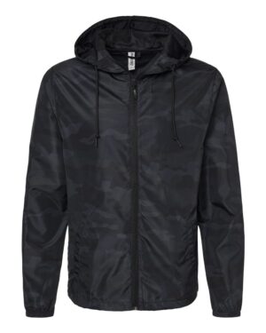 Independent Trading Co. Men's Lightweight Windbreaker Full-Zip Jacket - Image 13