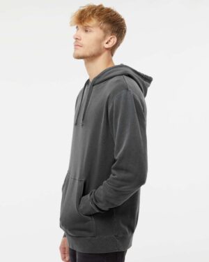 Independent Trading Co. Unisex Midweight Pigment-Dyed Hooded Sweatshirt - Image 20