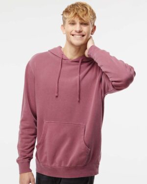 Independent Trading Co. Unisex Midweight Pigment-Dyed Hooded Sweatshirt - Image 55