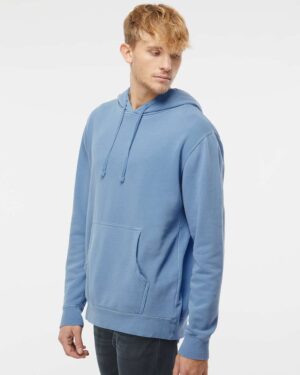 Independent Trading Co. Unisex Midweight Pigment-Dyed Hooded Sweatshirt - Image 50