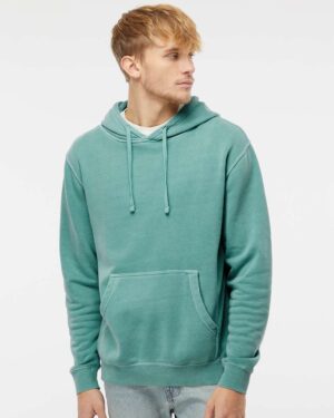 Independent Trading Co. Unisex Midweight Pigment-Dyed Hooded Sweatshirt - Image 61