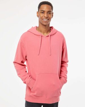 Independent Trading Co. Unisex Midweight Pigment-Dyed Hooded Sweatshirt - Image 67